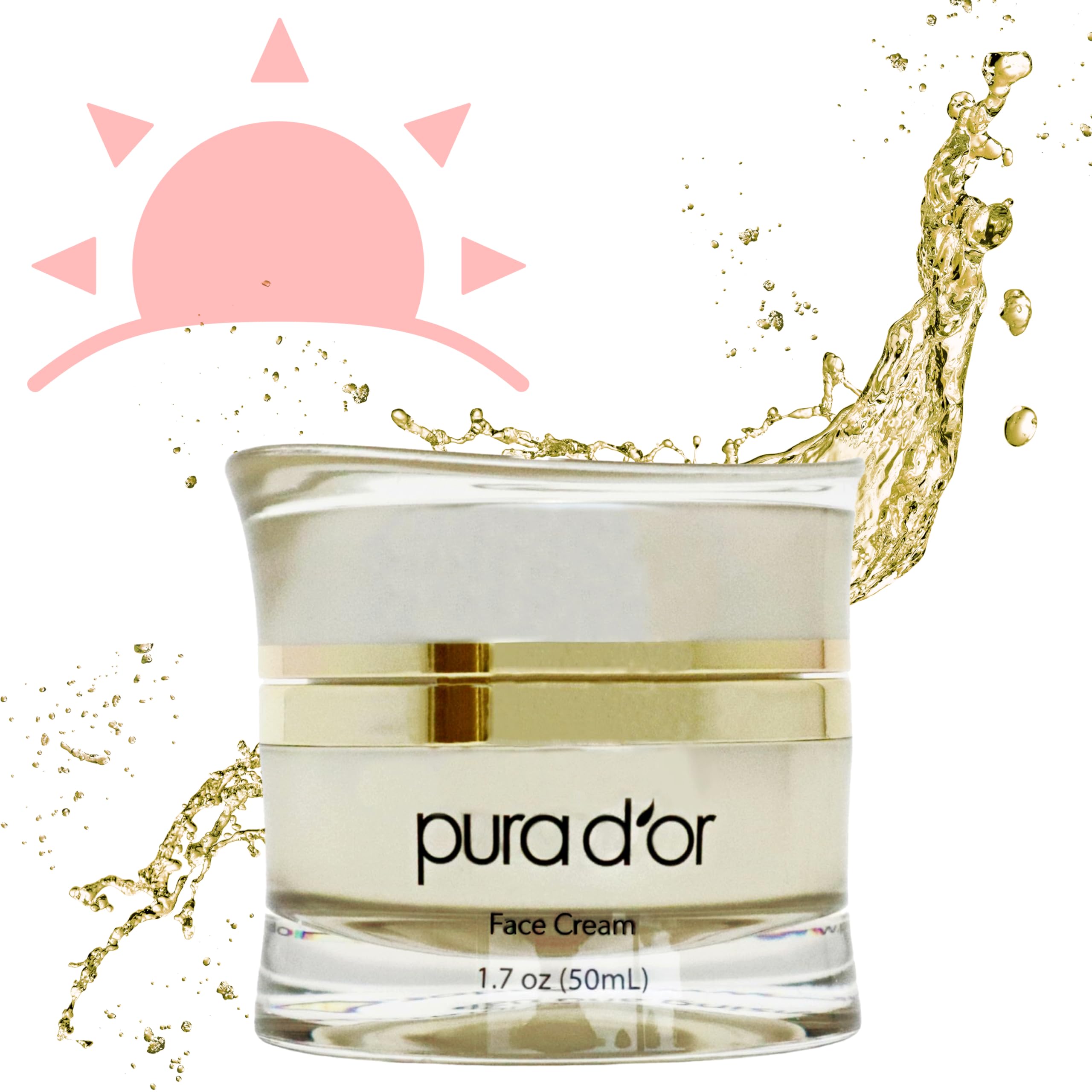 Amazon.com: PURA D'OR 1.7 Oz Radiant Glow AM Face Cream